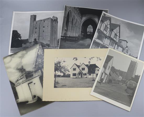 A collection of studio photographs